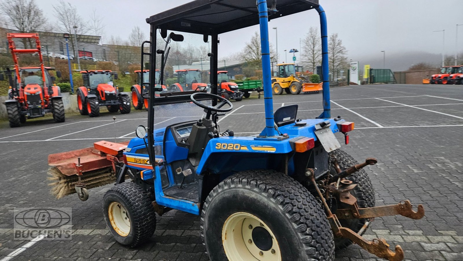 Kommunaltraktor типа Iseki 3020 A, Gebrauchtmaschine в Olpe (Фотография 9)