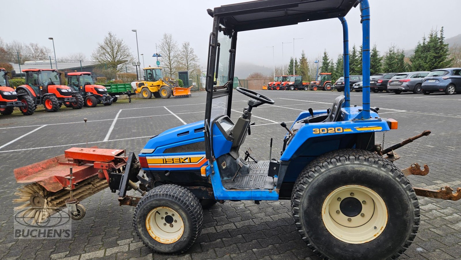 Kommunaltraktor типа Iseki 3020 A, Gebrauchtmaschine в Olpe (Фотография 10)