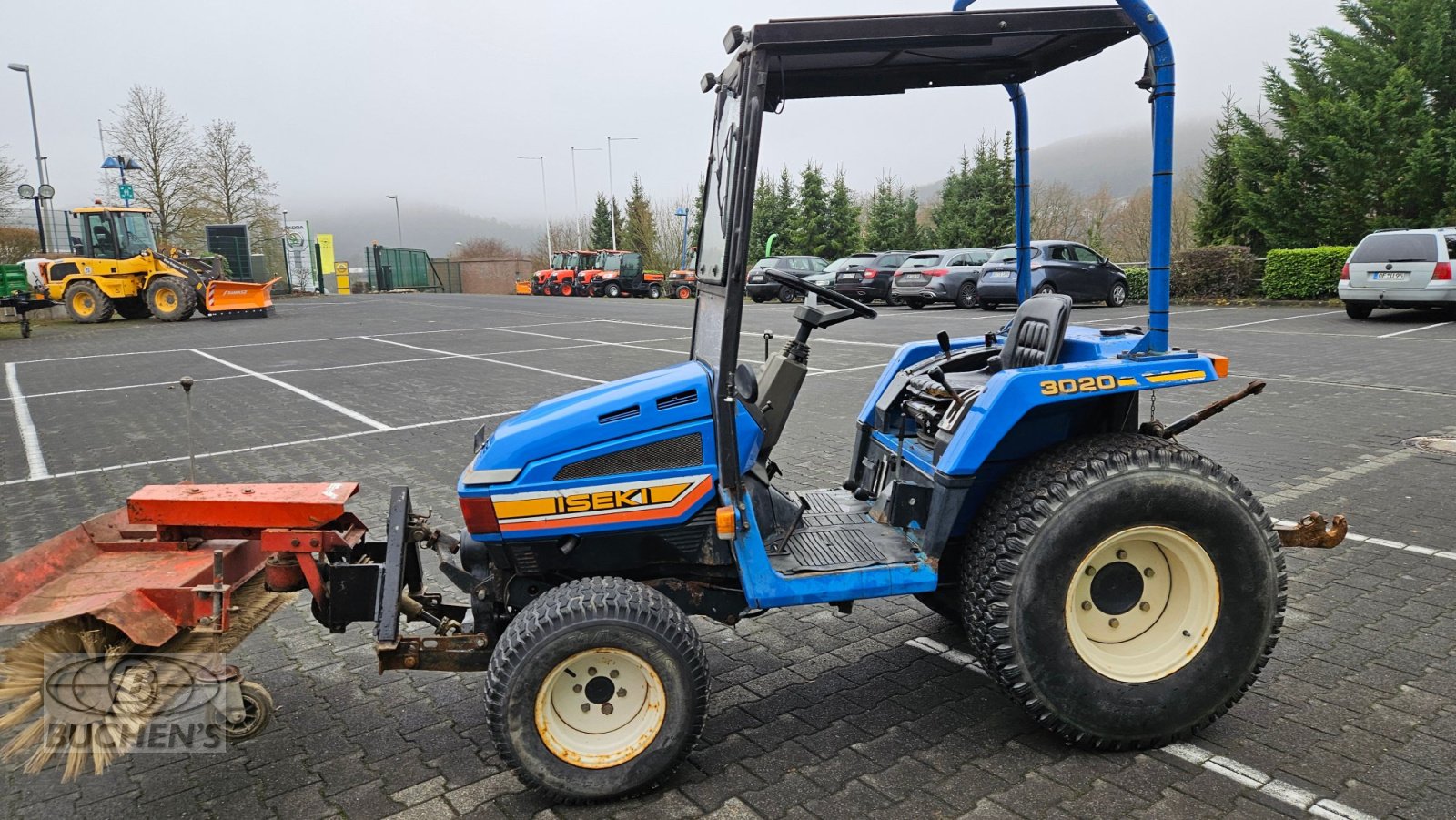 Kommunaltraktor типа Iseki 3020 A, Gebrauchtmaschine в Olpe (Фотография 11)