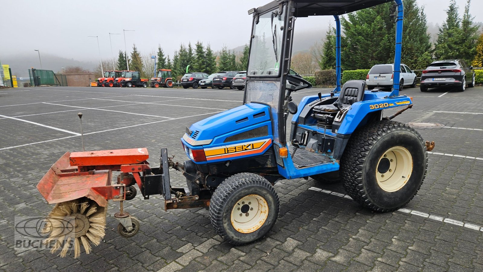 Kommunaltraktor типа Iseki 3020 A, Gebrauchtmaschine в Olpe (Фотография 12)
