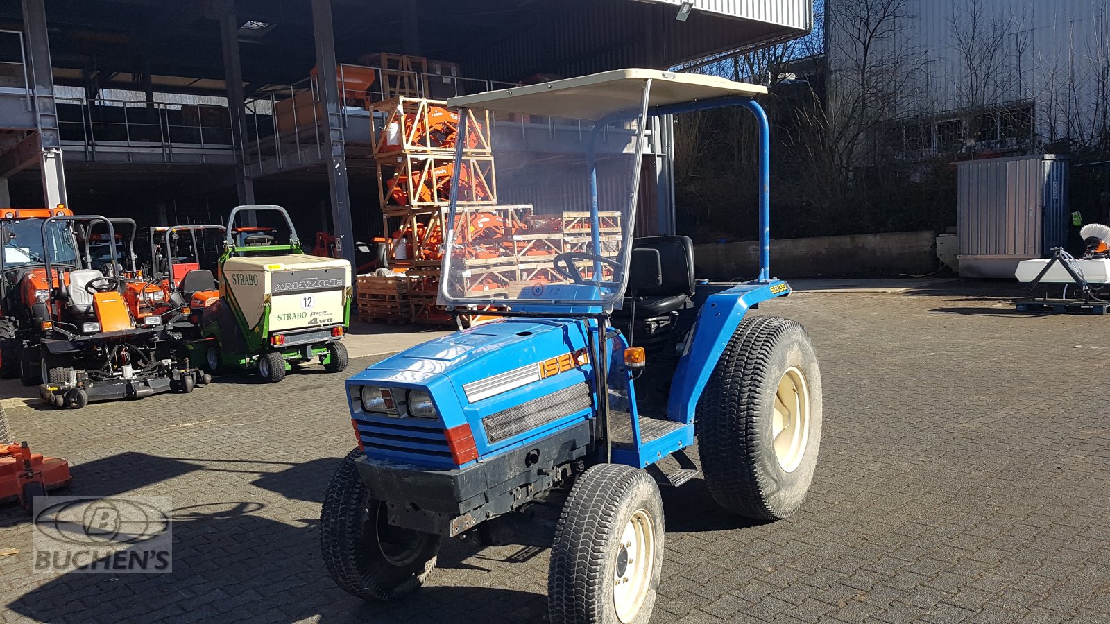 Kommunaltraktor des Typs Iseki 5035, Gebrauchtmaschine in Olpe (Bild 3)