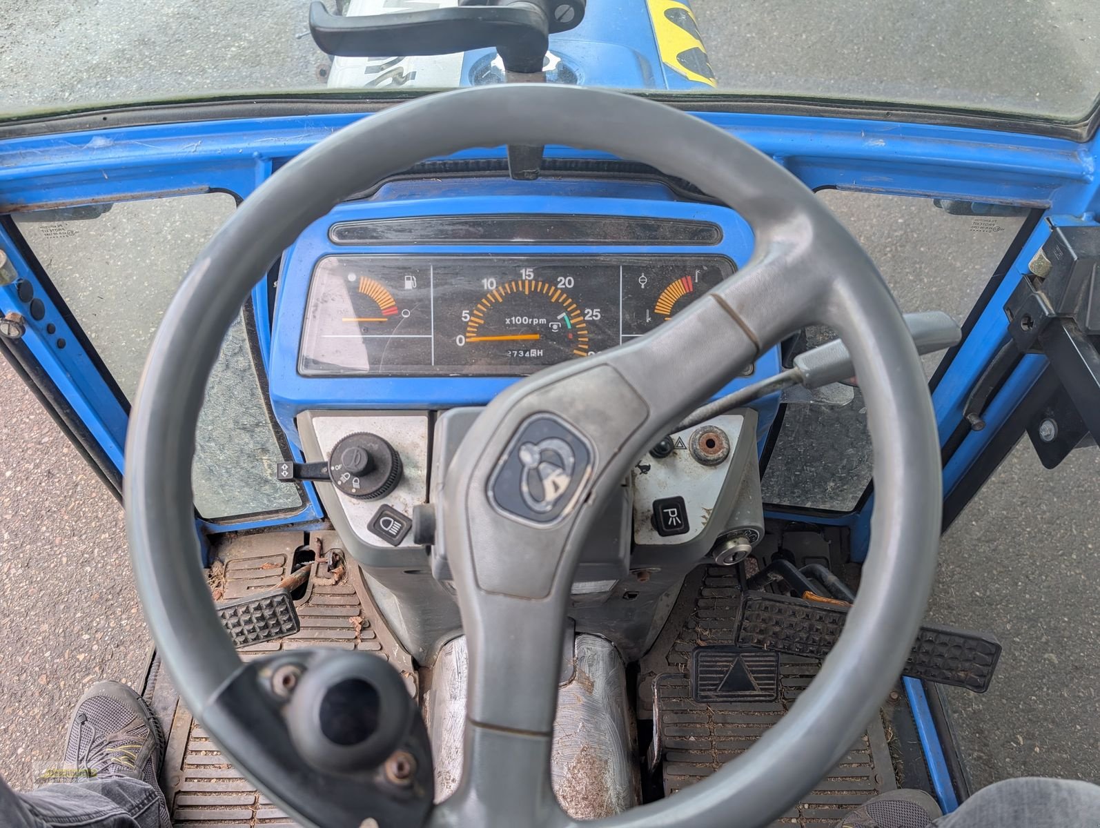 Kommunaltraktor del tipo Iseki TF 330 FH, Gebrauchtmaschine In Senftenbach (Immagine 11)