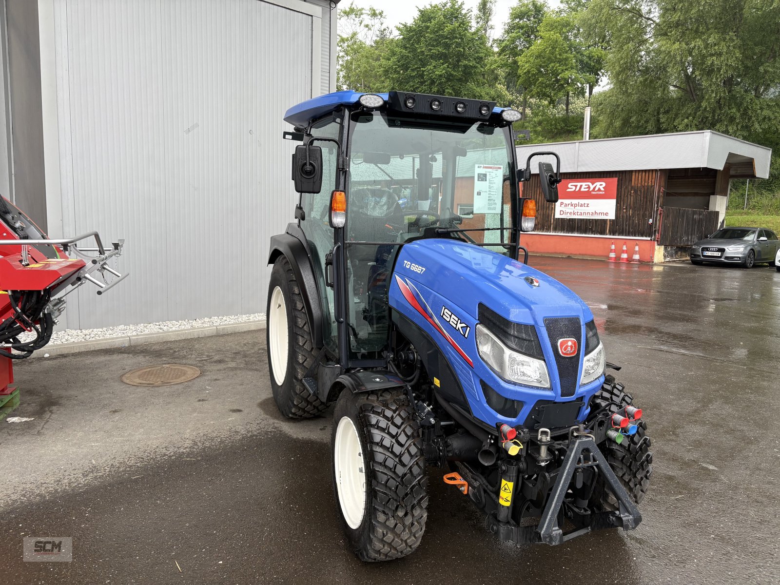 Kommunaltraktor des Typs Iseki TG, Neumaschine in St. Marein (Bild 1)