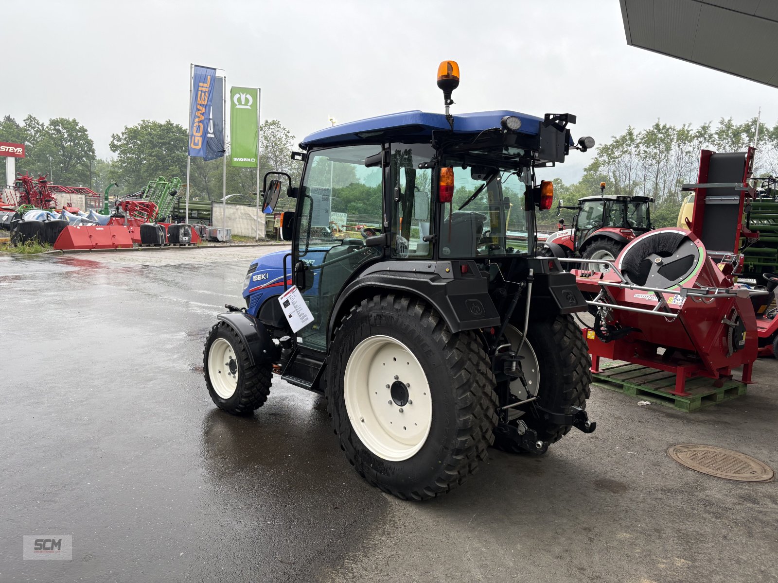 Kommunaltraktor des Typs Iseki TG, Neumaschine in St. Marein (Bild 3)