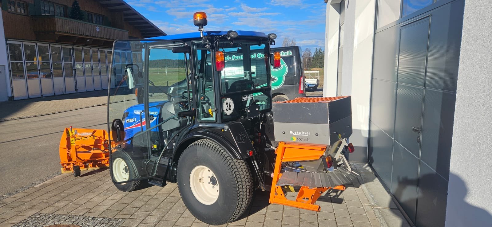 Kommunaltraktor typu Iseki TH 5420 AHLK, Gebrauchtmaschine v Unterammergau (Obrázek 3)