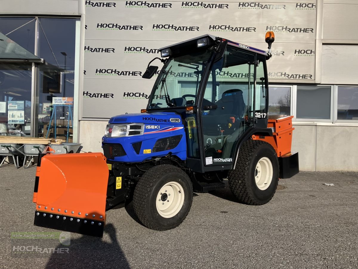 Kommunaltraktor typu Iseki TM 3217 AHLK mit Kabine, Neumaschine w Kronstorf (Zdjęcie 8)