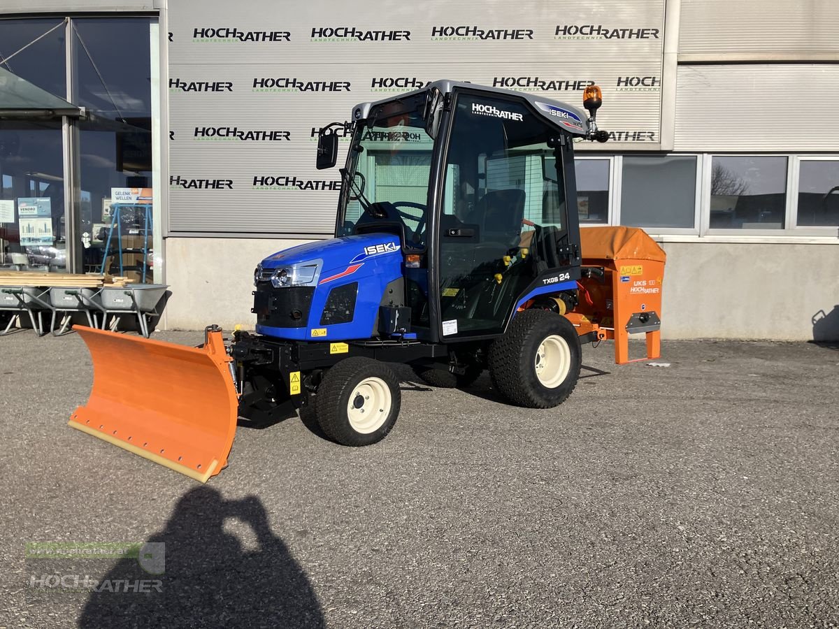 Kommunaltraktor des Typs Iseki TXGS 24 AHL mit Kabine, Neumaschine in Kronstorf (Bild 2)