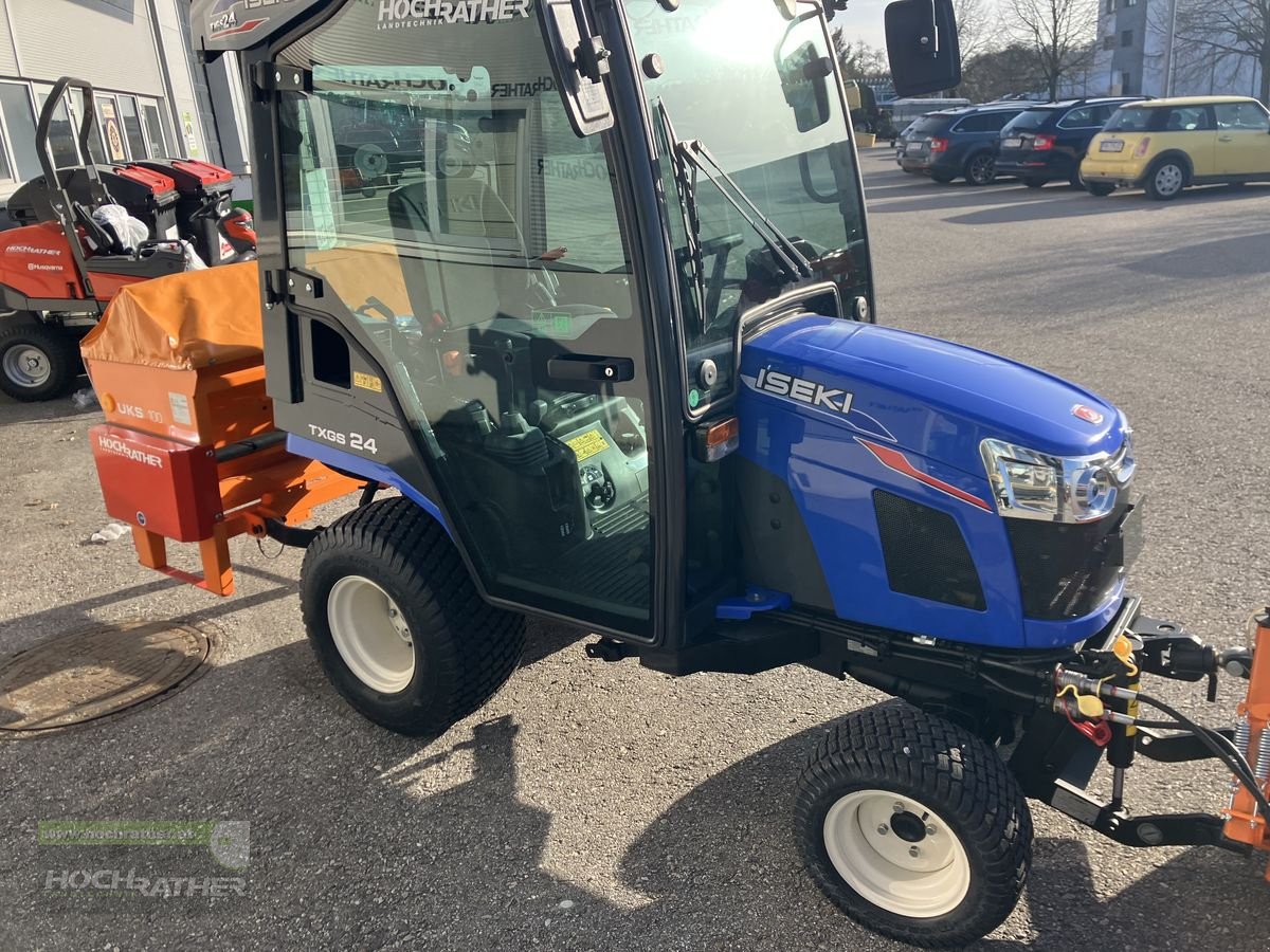 Kommunaltraktor des Typs Iseki TXGS 24 AHL mit Kabine, Neumaschine in Kronstorf (Bild 9)