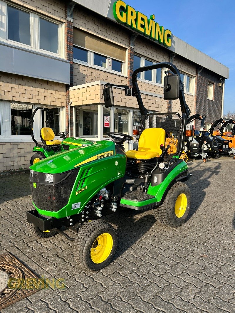 Kommunaltraktor of the type John Deere 1026R ROPS, Neumaschine in Wesseling-Berzdorf (Picture 1)