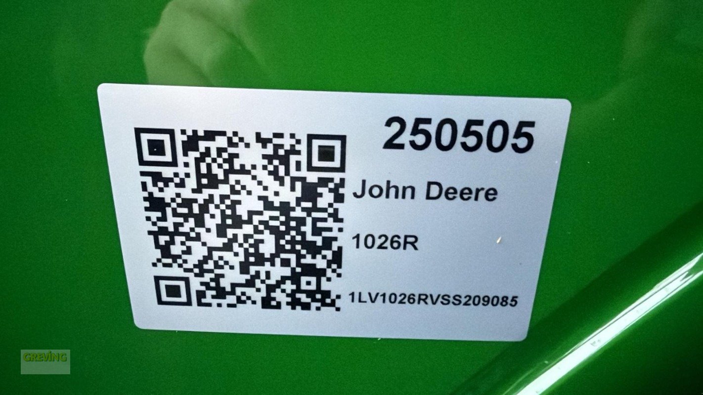 Kommunaltraktor of the type John Deere 1026R, Gebrauchtmaschine in Wesseling-Berzdorf (Picture 11)