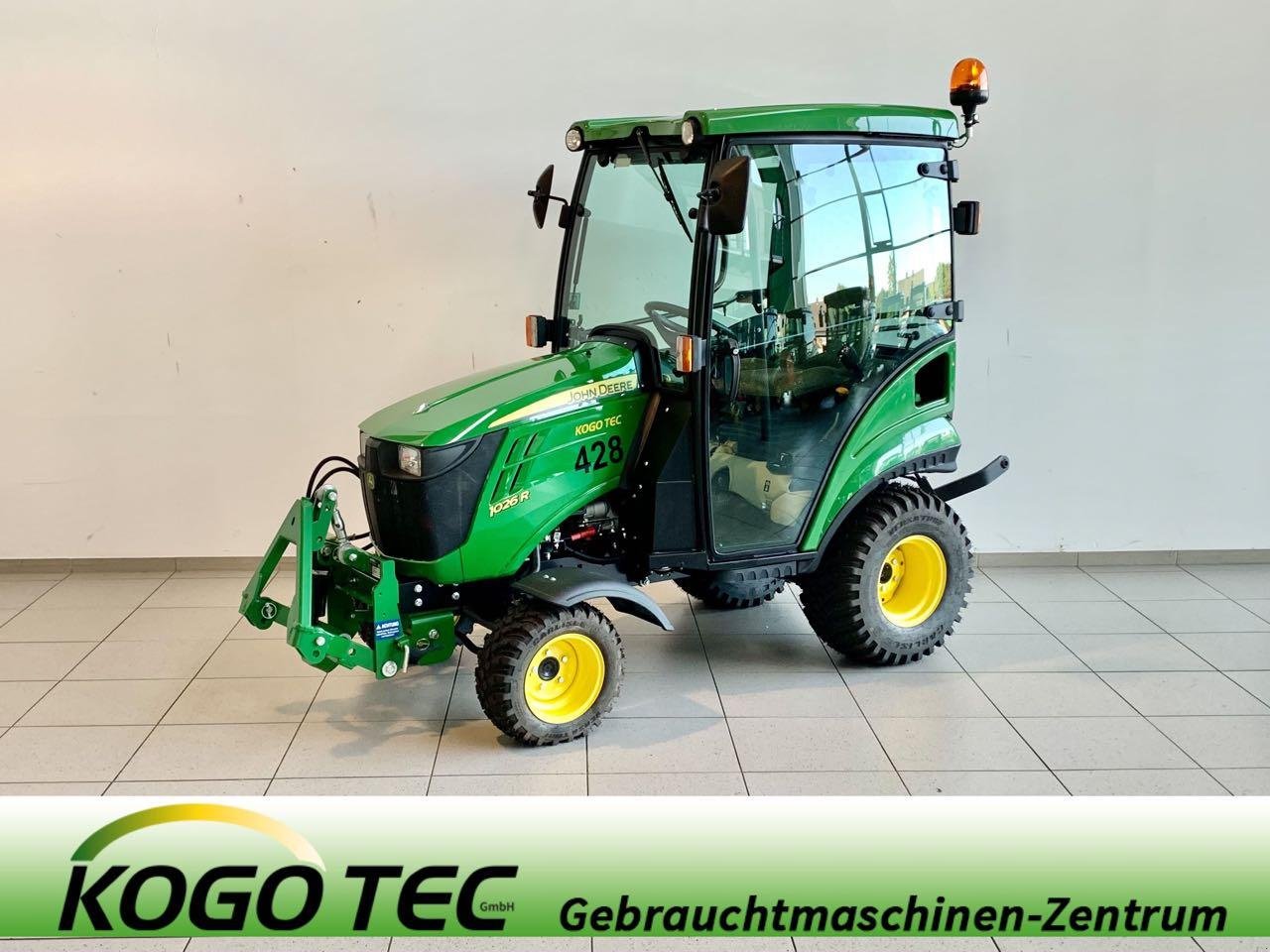 Kommunaltraktor typu John Deere 1026R, Mietmaschine v Beckum (Obrázek 1)