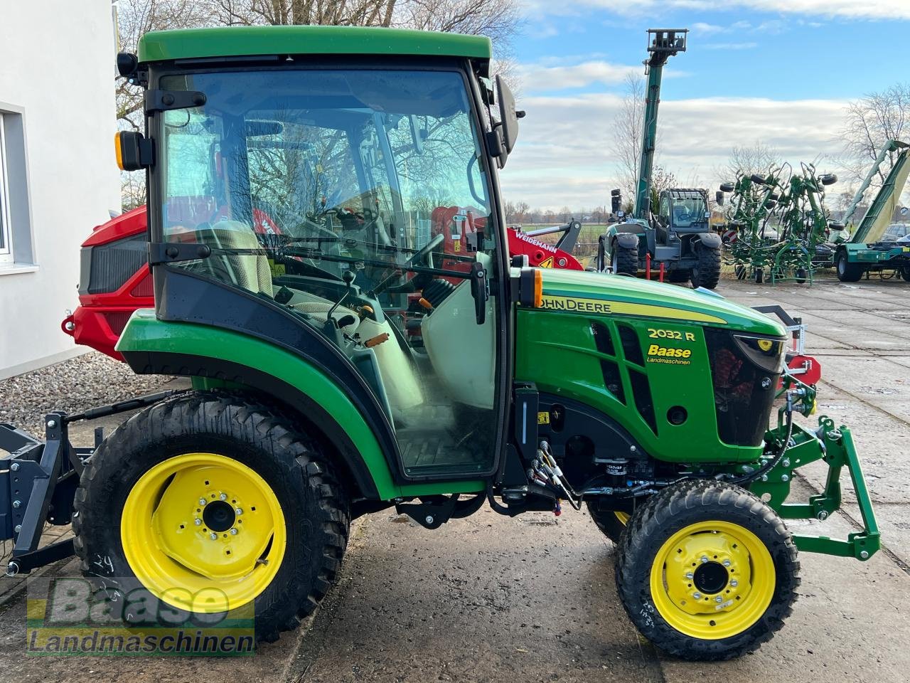 Kommunaltraktor Türe ait John Deere 2032R Kompaktschlepper, Gebrauchtmaschine içinde Holthof (resim 4)