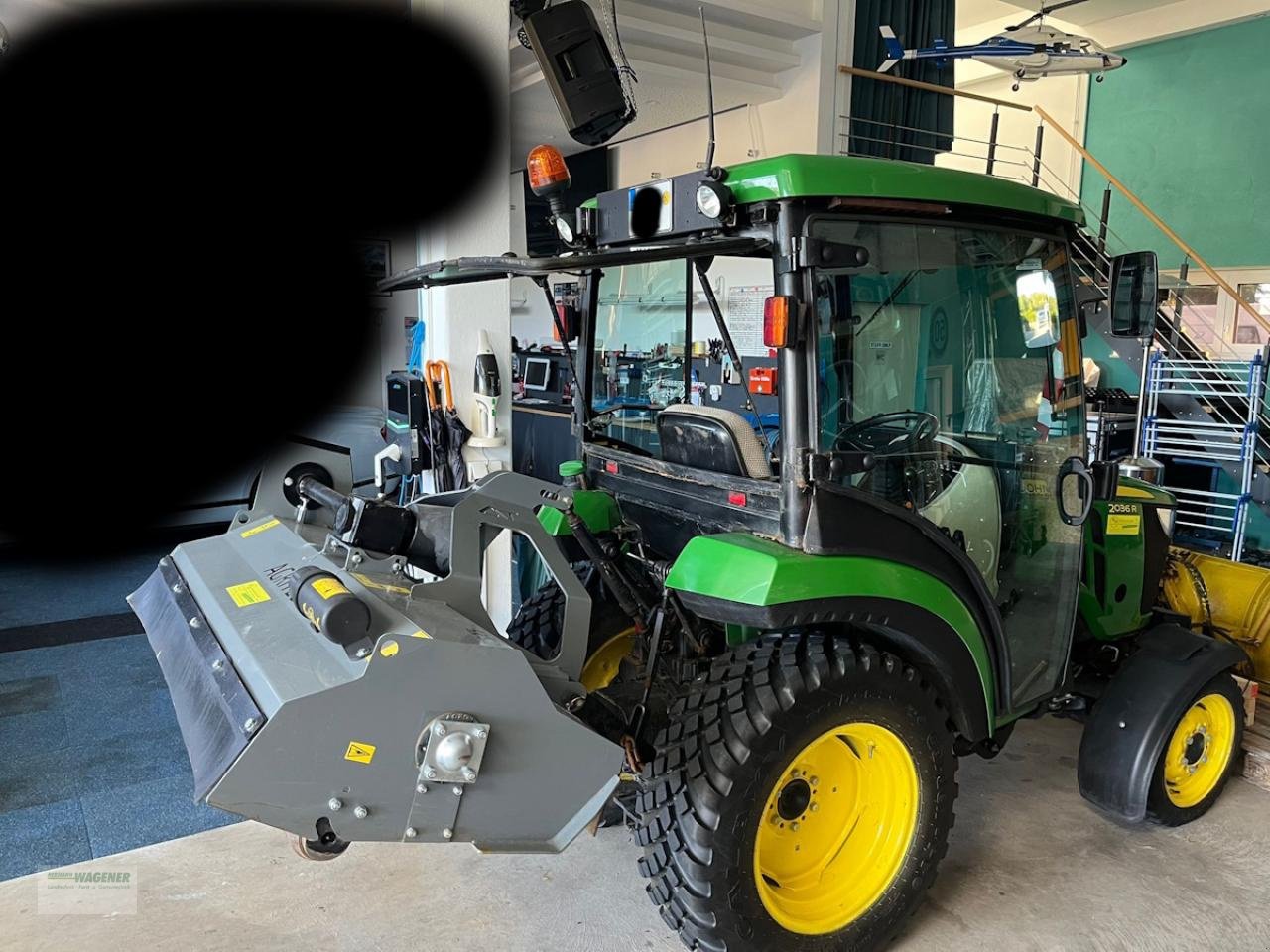 Kommunaltraktor tipa John Deere 2036R, Gebrauchtmaschine u Bad Wildungen - Wega (Slika 3)