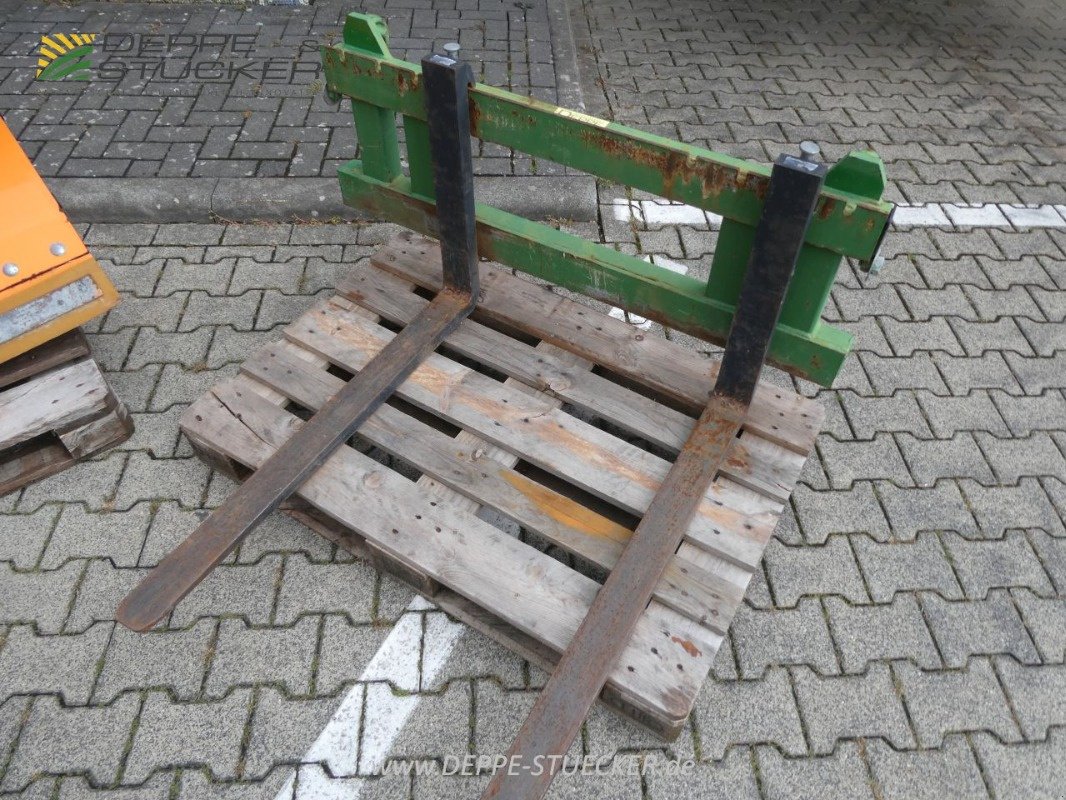 Kommunaltraktor типа John Deere 3038R mit FL 320R + Schneeschild etc., Gebrauchtmaschine в Lauterberg/Barbis (Фотография 9)