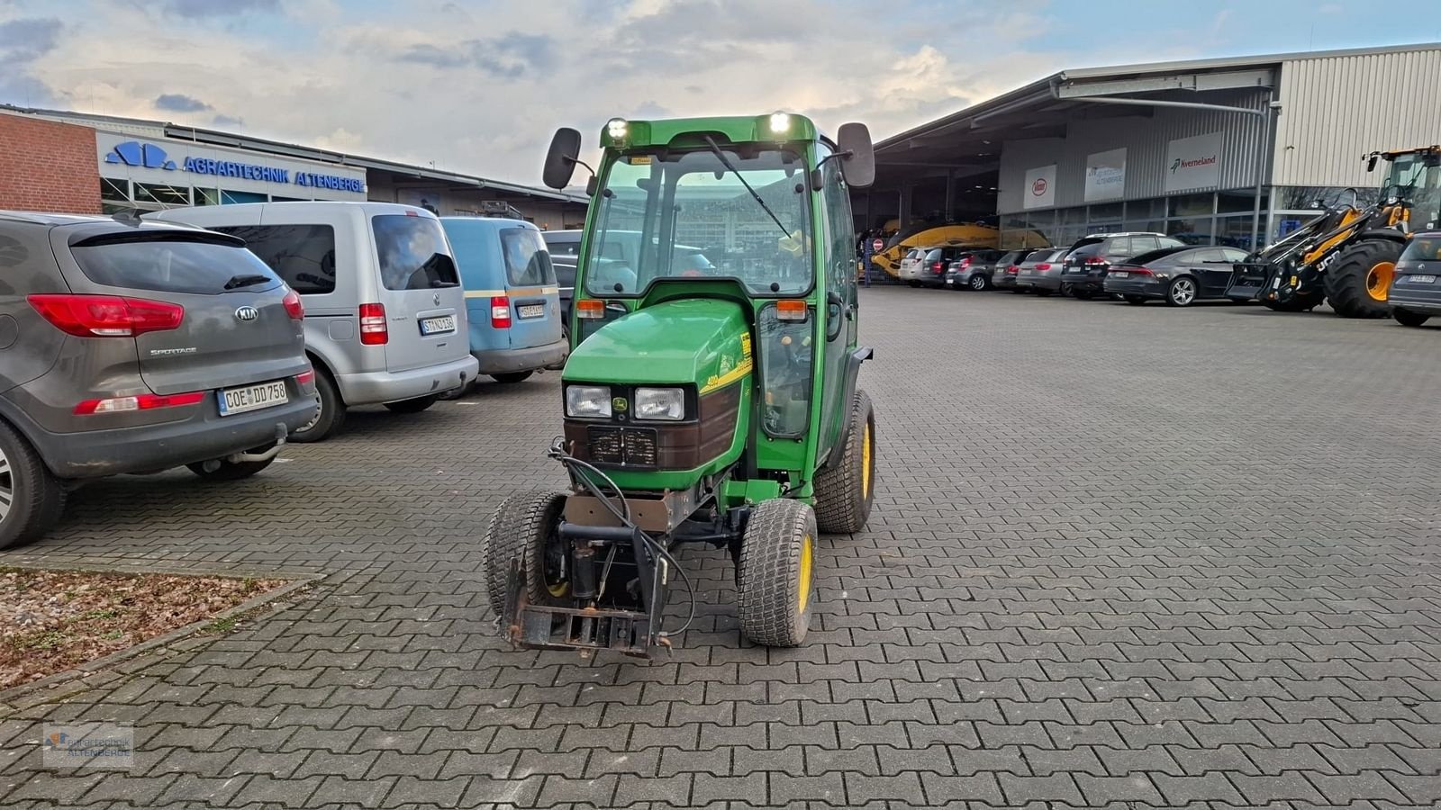 Kommunaltraktor от тип John Deere 4010 HST, Gebrauchtmaschine в Altenberge (Снимка 3)