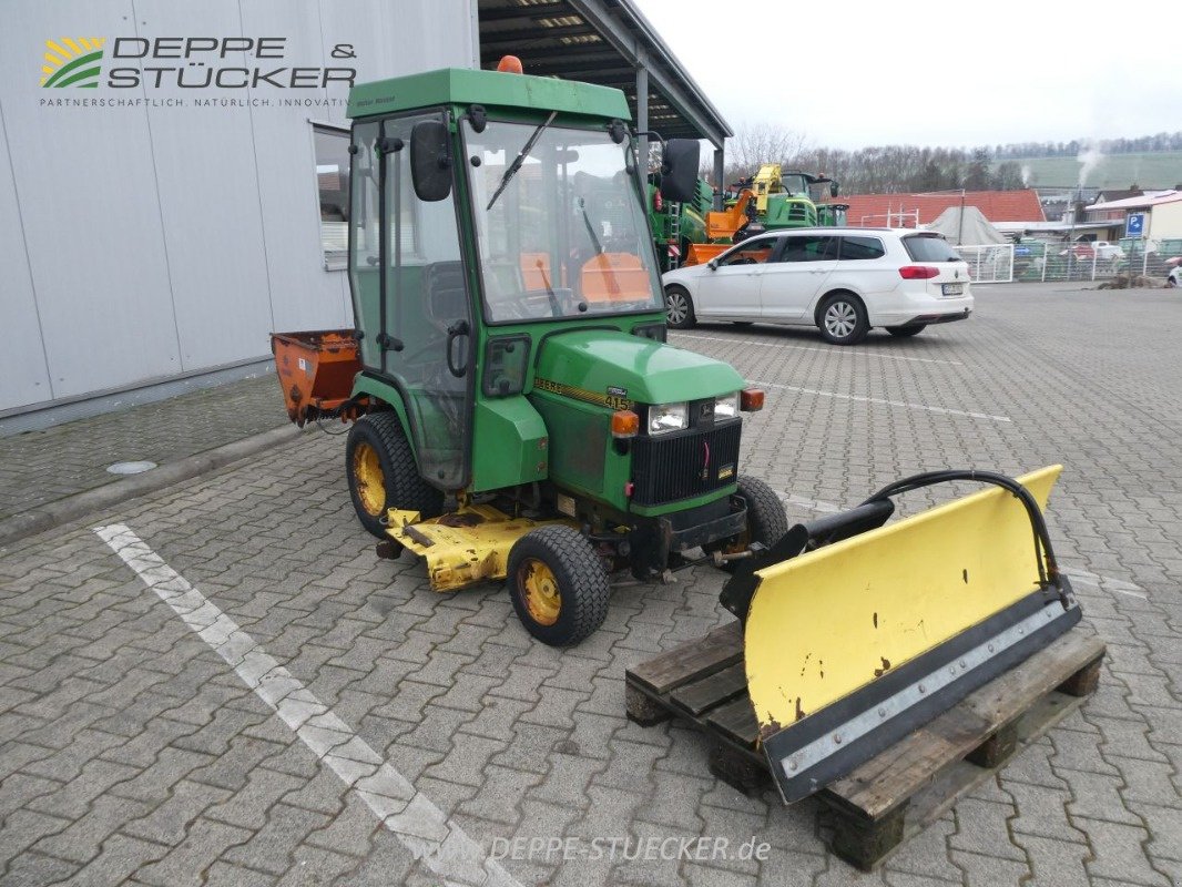 Kommunaltraktor typu John Deere 415, Gebrauchtmaschine w Lauterberg/Barbis (Zdjęcie 17)