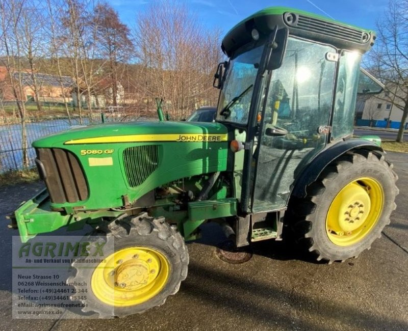 Kommunaltraktor des Typs John Deere 5080 GF, Gebrauchtmaschine in Weißenschirmbach (Bild 1)