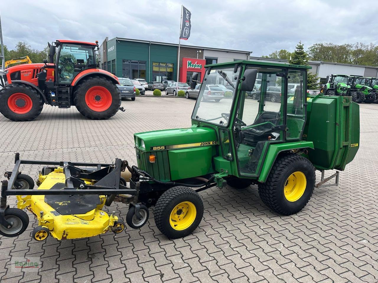Kommunaltraktor типа John Deere 855, Gebrauchtmaschine в Bakum (Фотография 4)