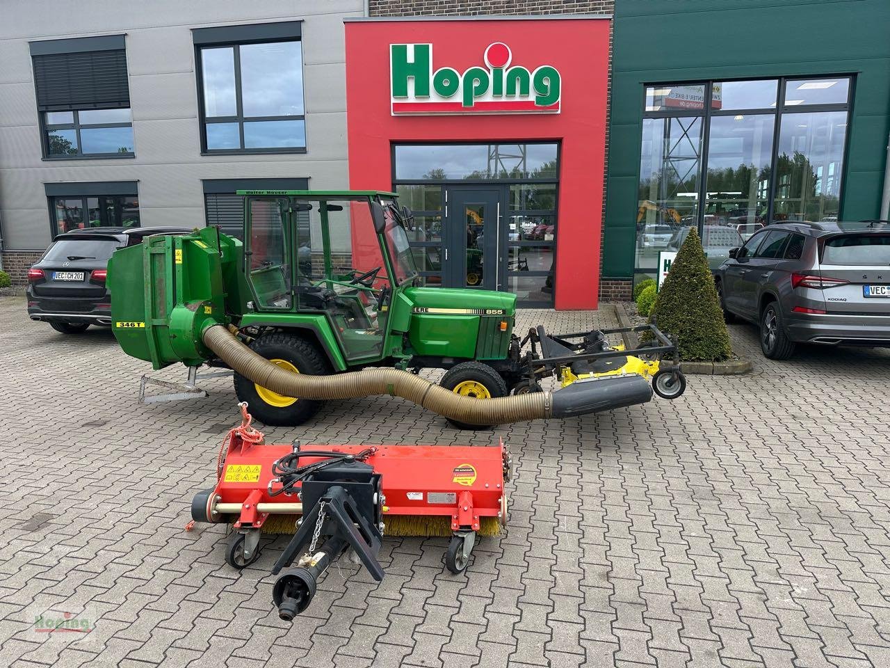 Kommunaltraktor типа John Deere 855, Gebrauchtmaschine в Bakum (Фотография 20)