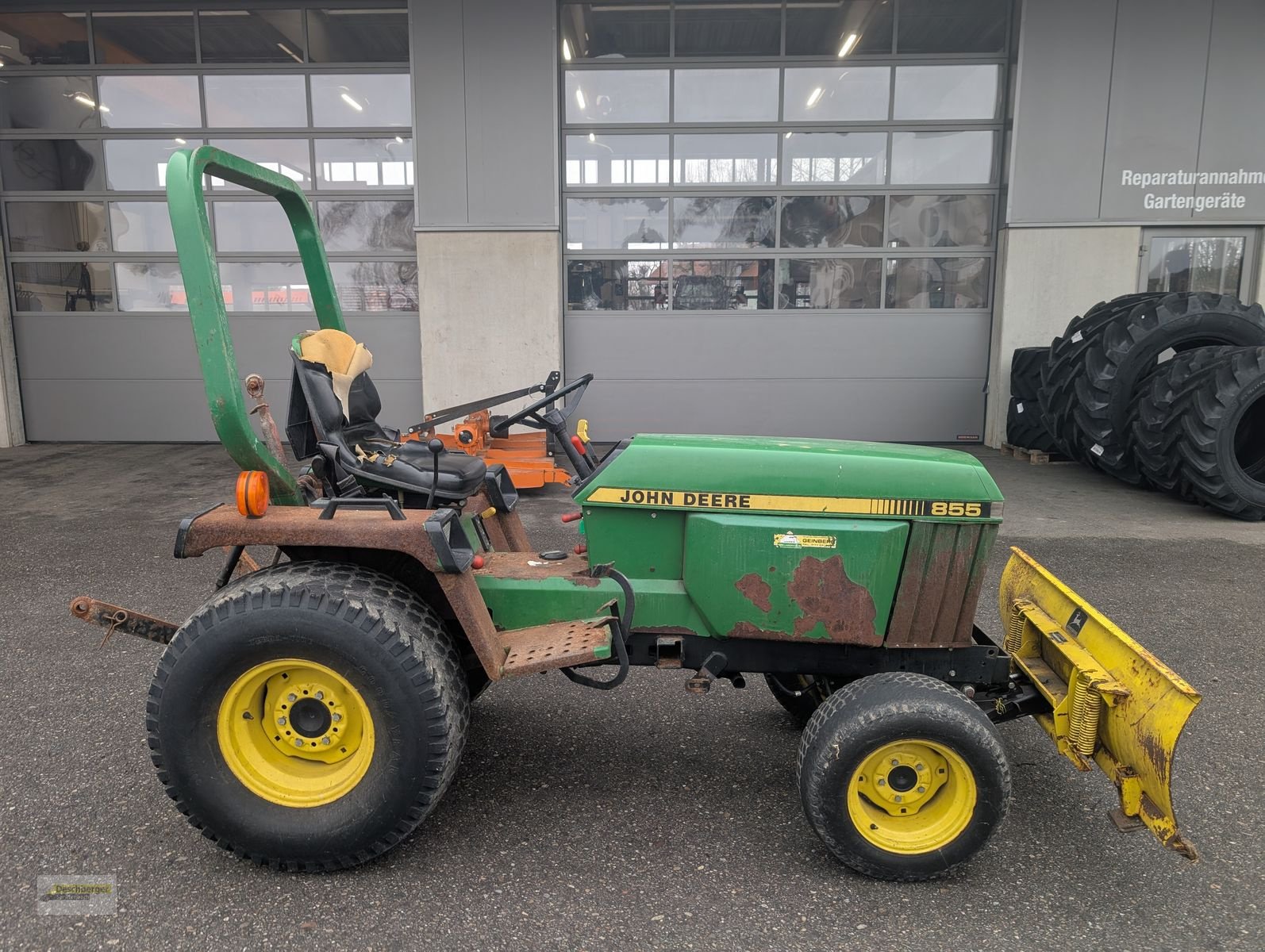 Kommunaltraktor del tipo John Deere 855, Gebrauchtmaschine In Senftenbach (Immagine 7)