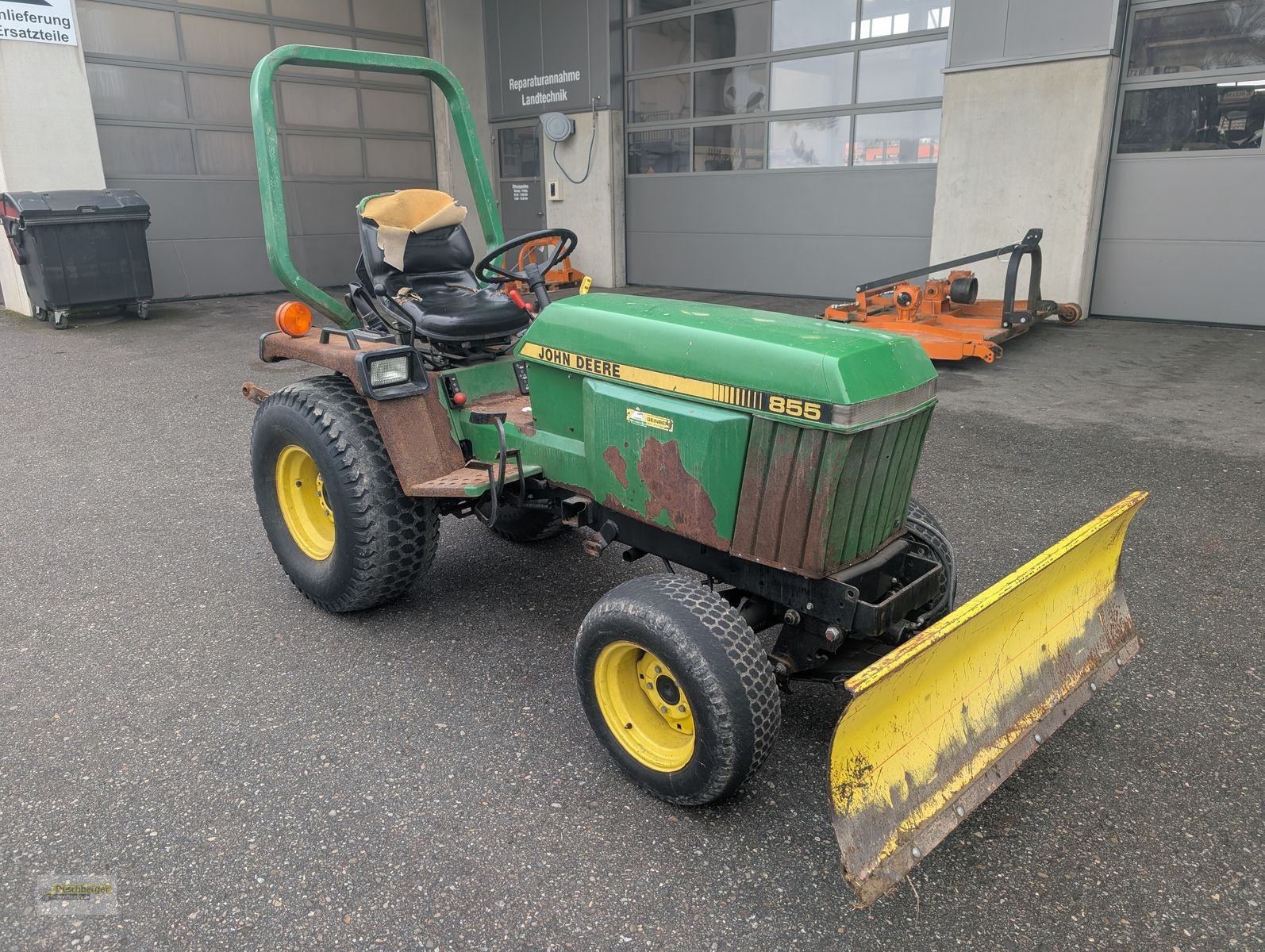 Kommunaltraktor del tipo John Deere 855, Gebrauchtmaschine In Senftenbach (Immagine 4)