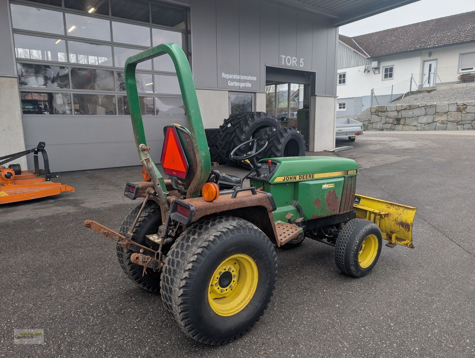 Kommunaltraktor del tipo John Deere 855, Gebrauchtmaschine In Senftenbach (Immagine 9)