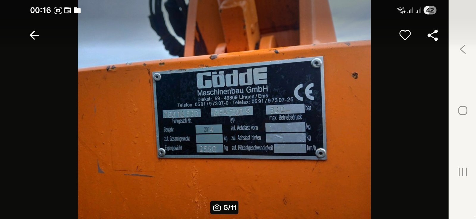 Kommunaltraktor от тип John Deere Rebo Rack, Gebrauchtmaschine в Tannhausen (Снимка 5)