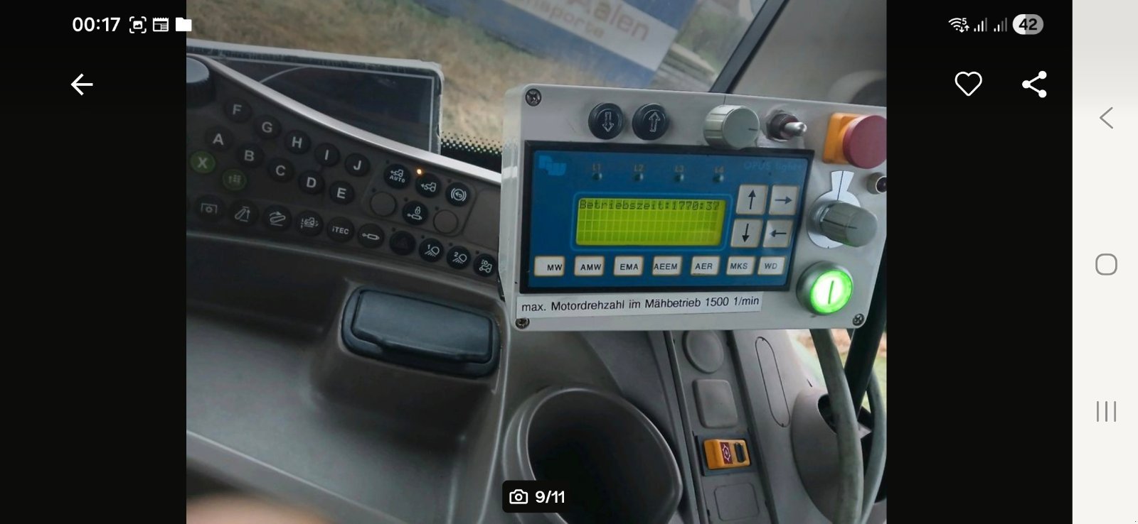 Kommunaltraktor от тип John Deere Rebo Rack, Gebrauchtmaschine в Tannhausen (Снимка 11)