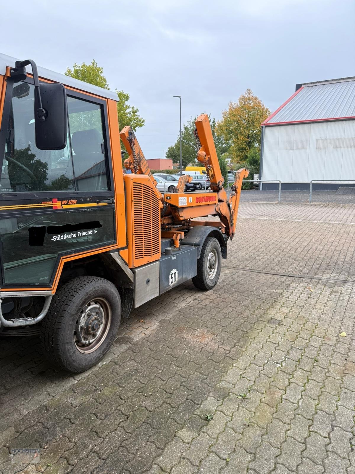 Kommunaltraktor typu Kiefer Boki HY 1251, Gebrauchtmaschine v Heidelberg - Rohrbach Süd (Obrázek 2)