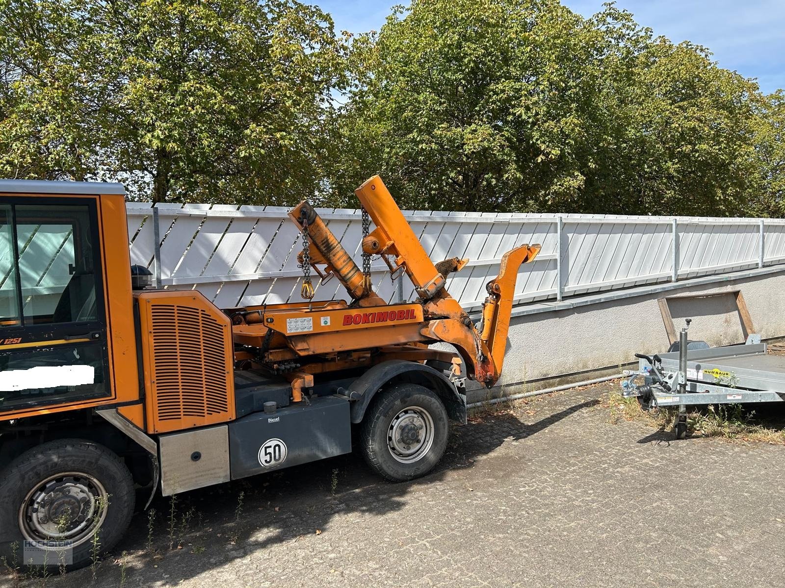Kommunaltraktor typu Kiefer Boki HY 1251, Gebrauchtmaschine v Heidelberg - Rohrbach Süd (Obrázek 8)