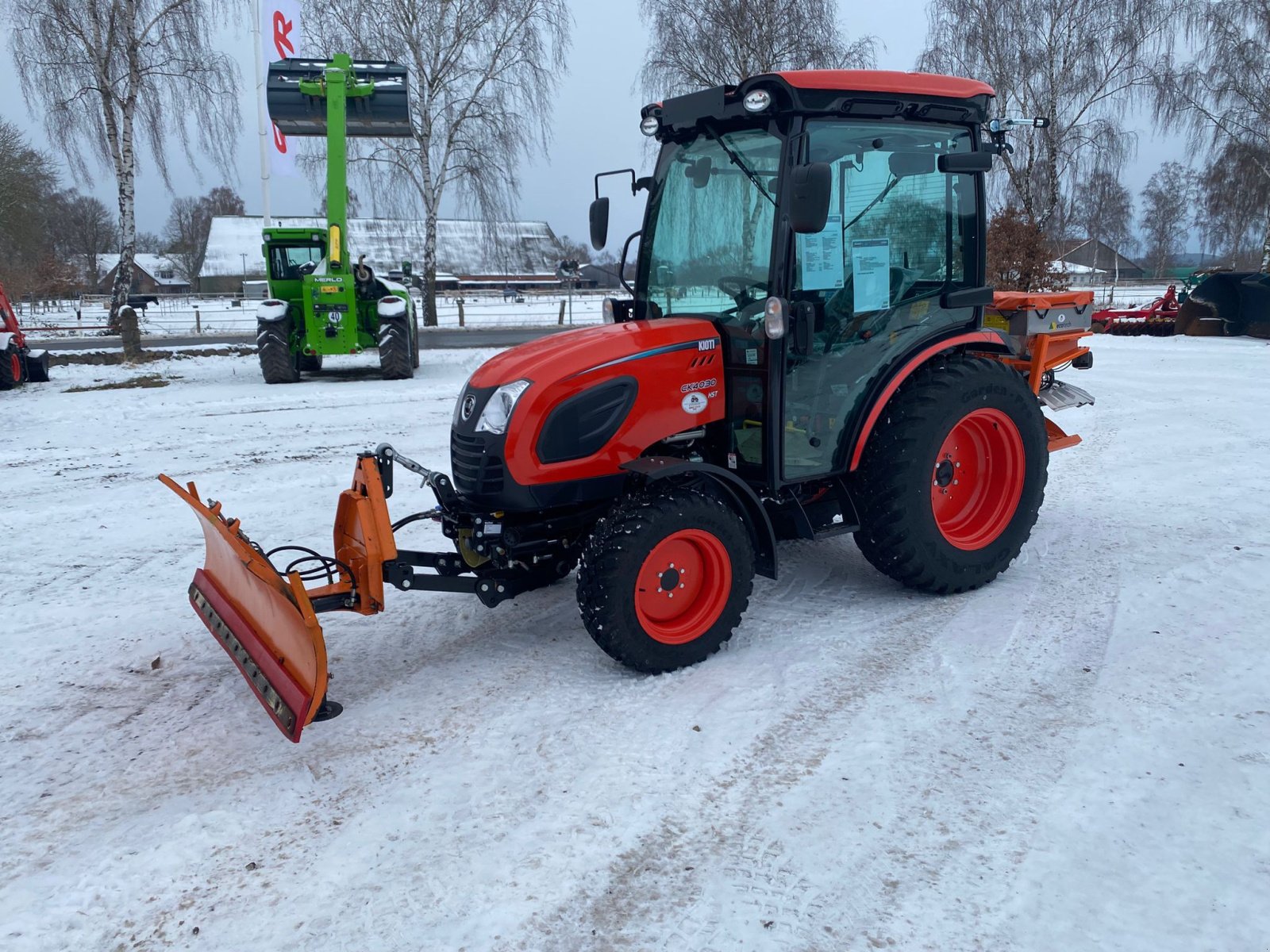 Kommunaltraktor типа Kioti CK 4030 C, Neumaschine в Klempau (Фотография 2)