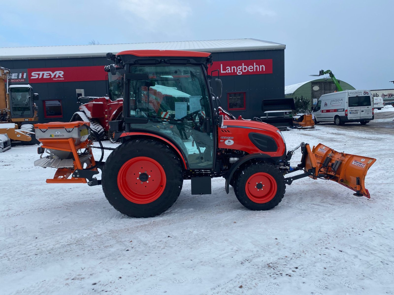 Kommunaltraktor типа Kioti CK 4030 C, Neumaschine в Klempau (Фотография 3)