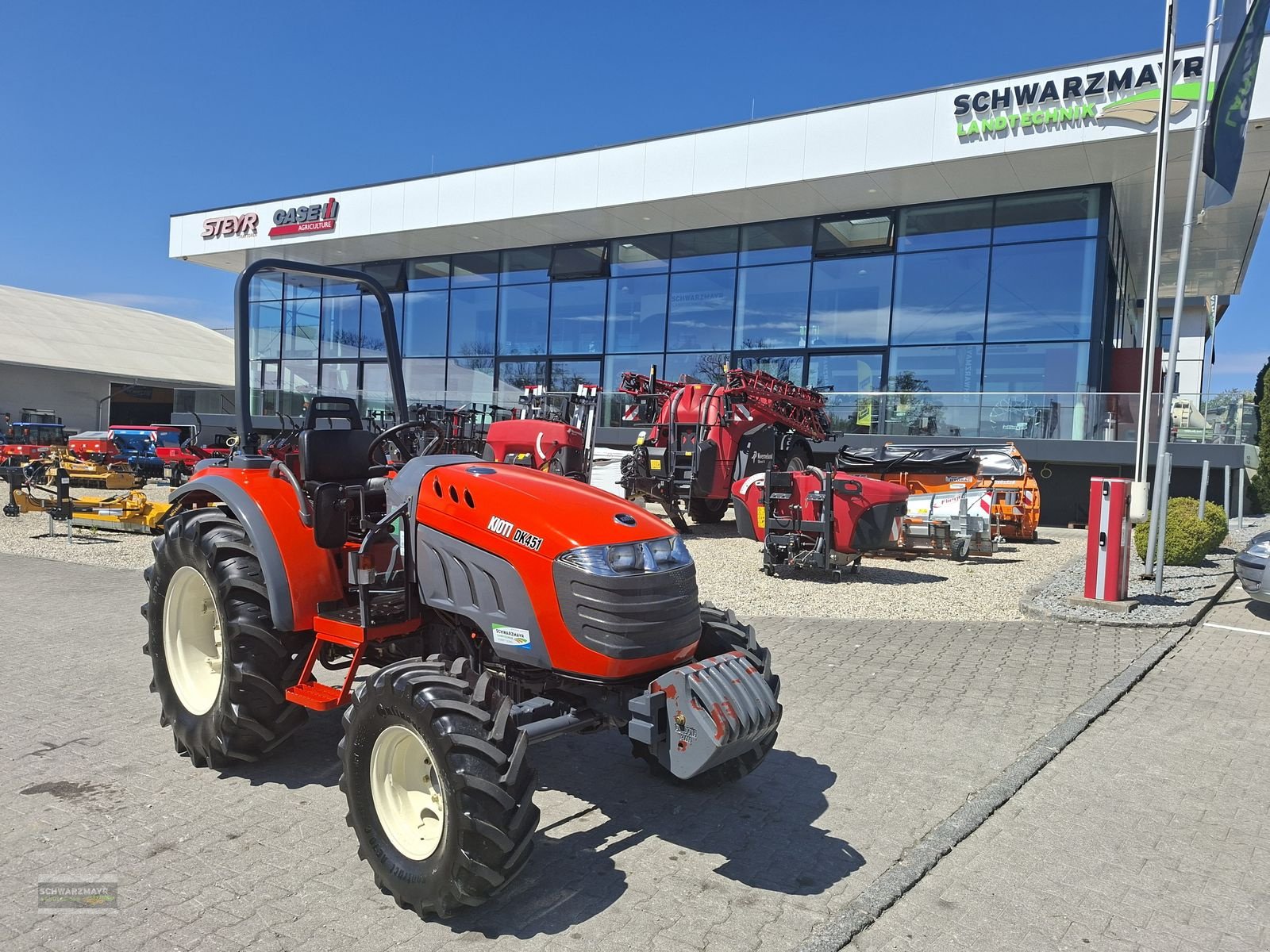 Kommunaltraktor du type Kioti DK4510HS, Gebrauchtmaschine en Aurolzmünster (Photo 1)