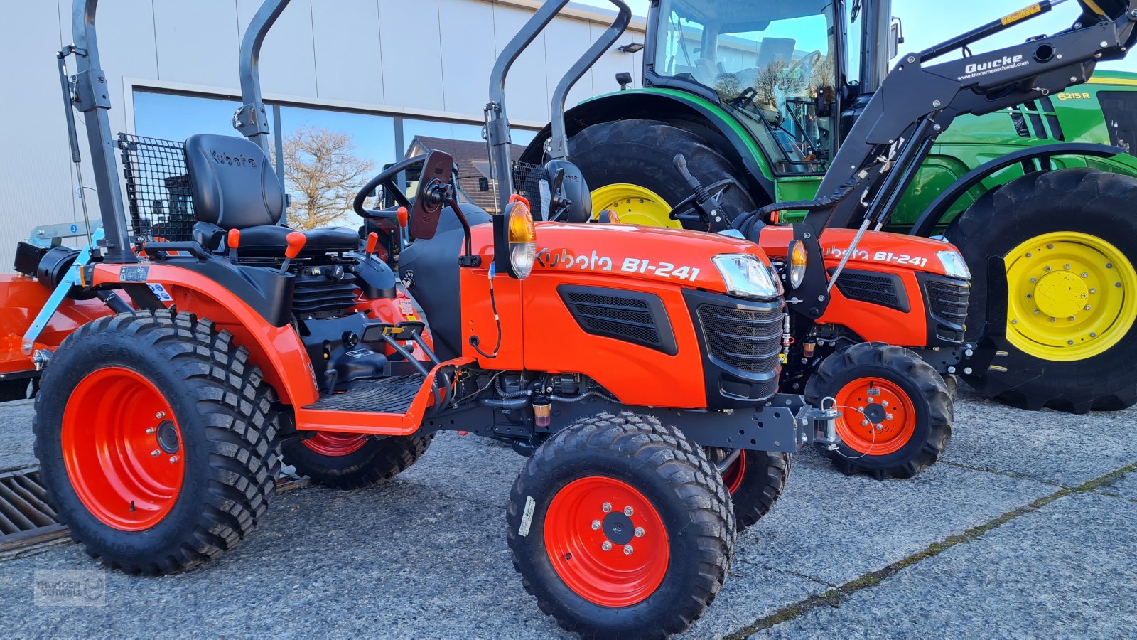 Kommunaltraktor typu Kubota B 1241, Neumaschine v Crombach/St.Vith (Obrázek 1)