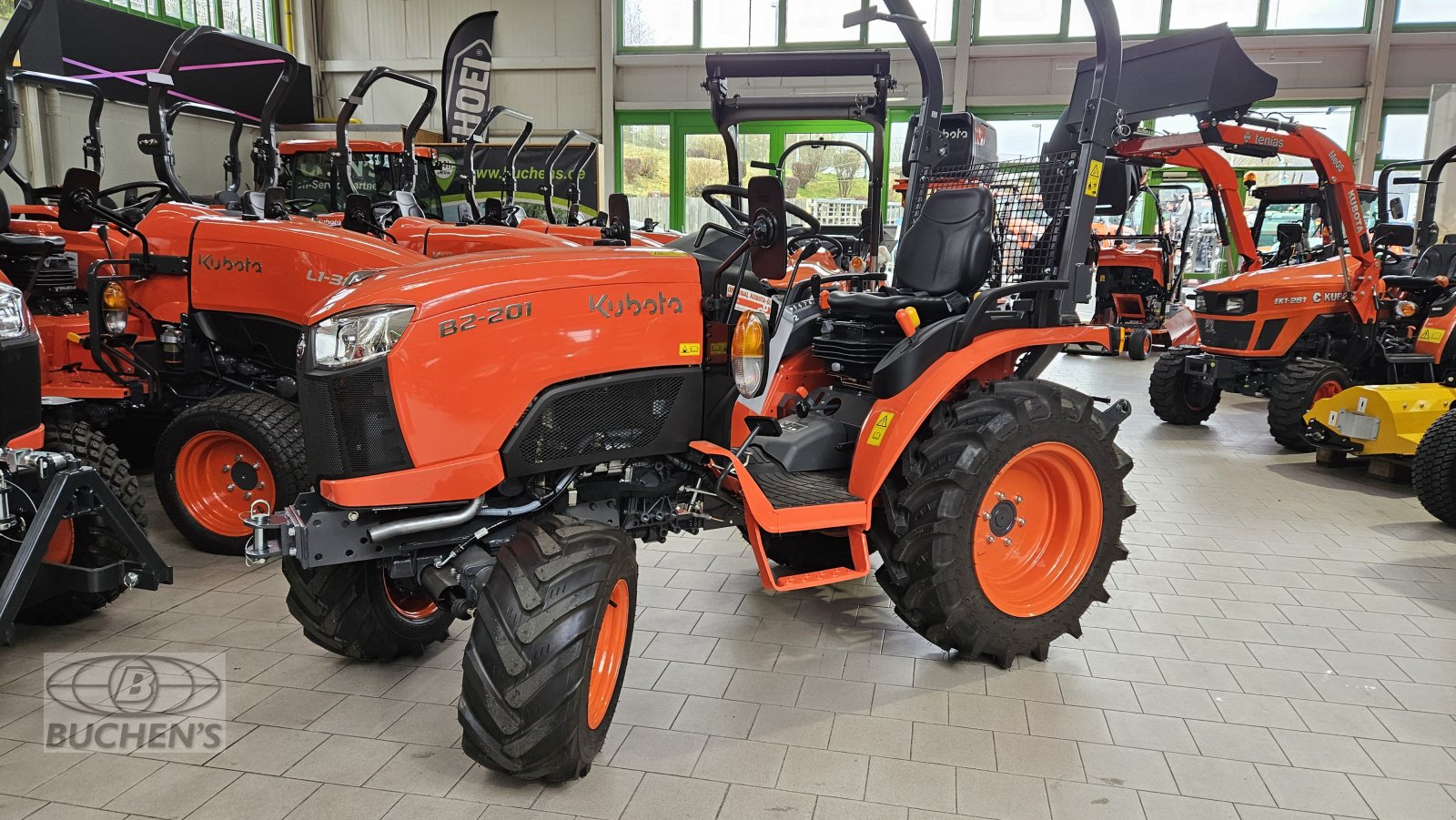 Kommunaltraktor typu Kubota B 2-201 D, Neumaschine v Olpe (Obrázek 1)