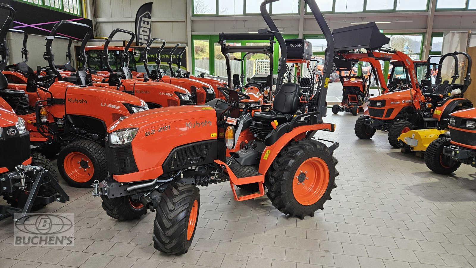 Kommunaltraktor typu Kubota B 2-201 D, Neumaschine v Olpe (Obrázek 2)