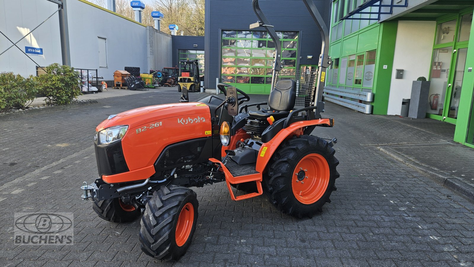 Kommunaltraktor typu Kubota B 2-261 D, Neumaschine v Olpe (Obrázek 1)