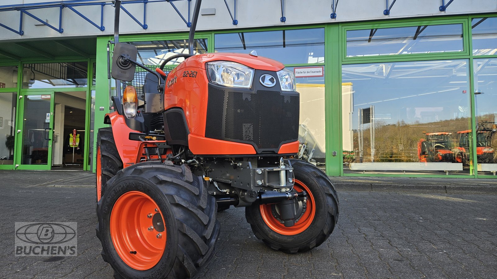 Kommunaltraktor typu Kubota B 2-261 D, Neumaschine v Olpe (Obrázek 5)