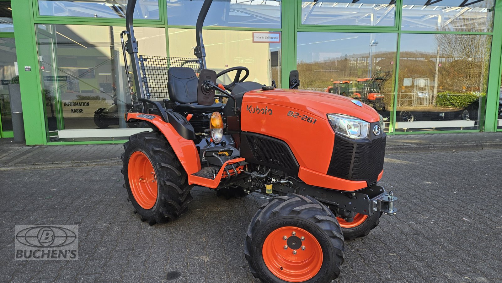 Kommunaltraktor typu Kubota B 2-261 D, Neumaschine v Olpe (Obrázek 7)