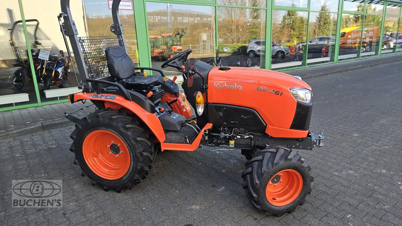 Kommunaltraktor typu Kubota B 2-261 D, Neumaschine v Olpe (Obrázek 8)