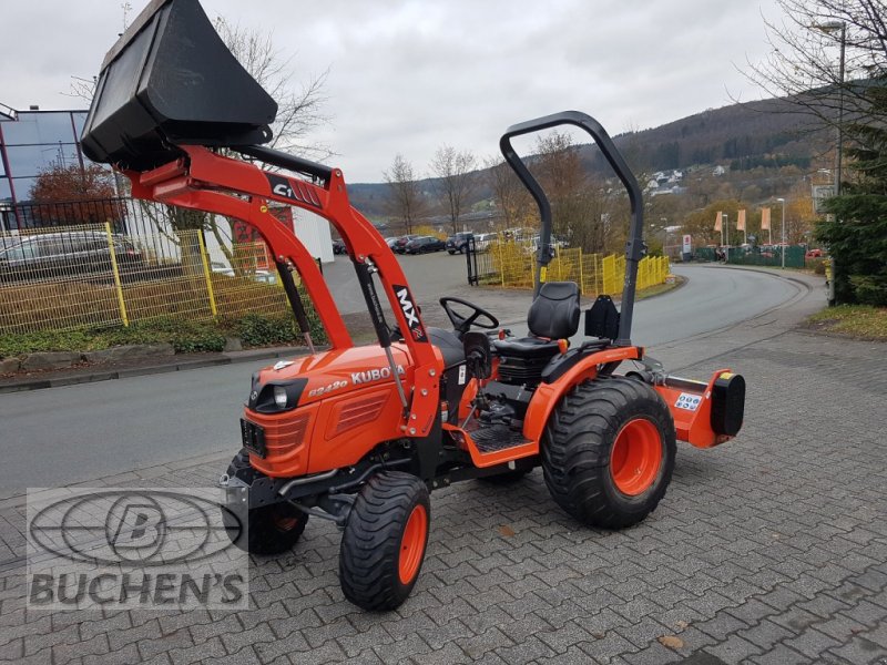 Kubota B 2420 Frontlader Mulcher B1241 Kommunaltraktor