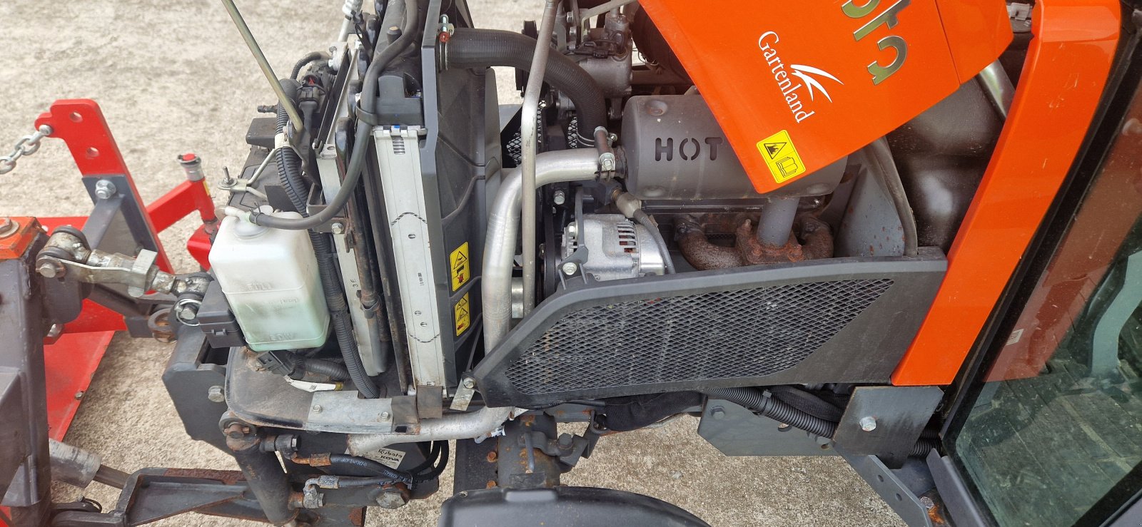 Kommunaltraktor typu Kubota B2 231 290h Klima Winterdienst EZ 28.12.2021 Mähwerk Salzstreuer Schneepflug, Gebrauchtmaschine v Palling (Obrázek 24)