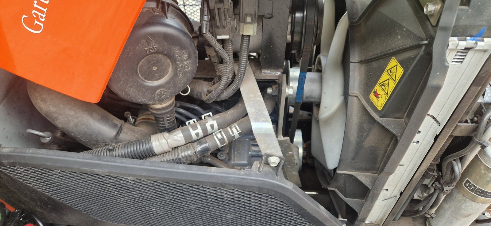 Kommunaltraktor tip Kubota B2 231 290h Klima Winterdienst EZ 28.12.2021 Mähwerk Salzstreuer Schneepflug, Gebrauchtmaschine in Palling (Poză 22)