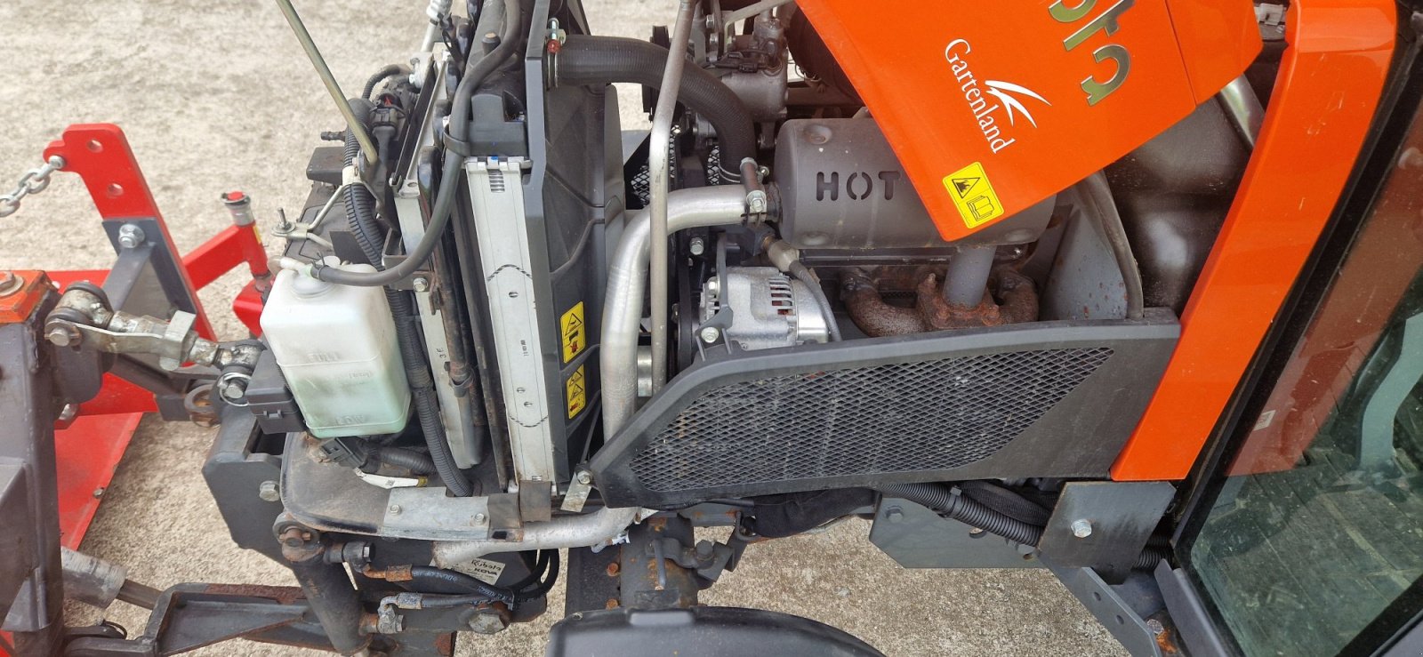 Kommunaltraktor typu Kubota B2 231 290h Klima Winterdienst EZ 28.12.2021 Mähwerk Salzstreuer Schneepflug, Gebrauchtmaschine w Palling (Zdjęcie 24)