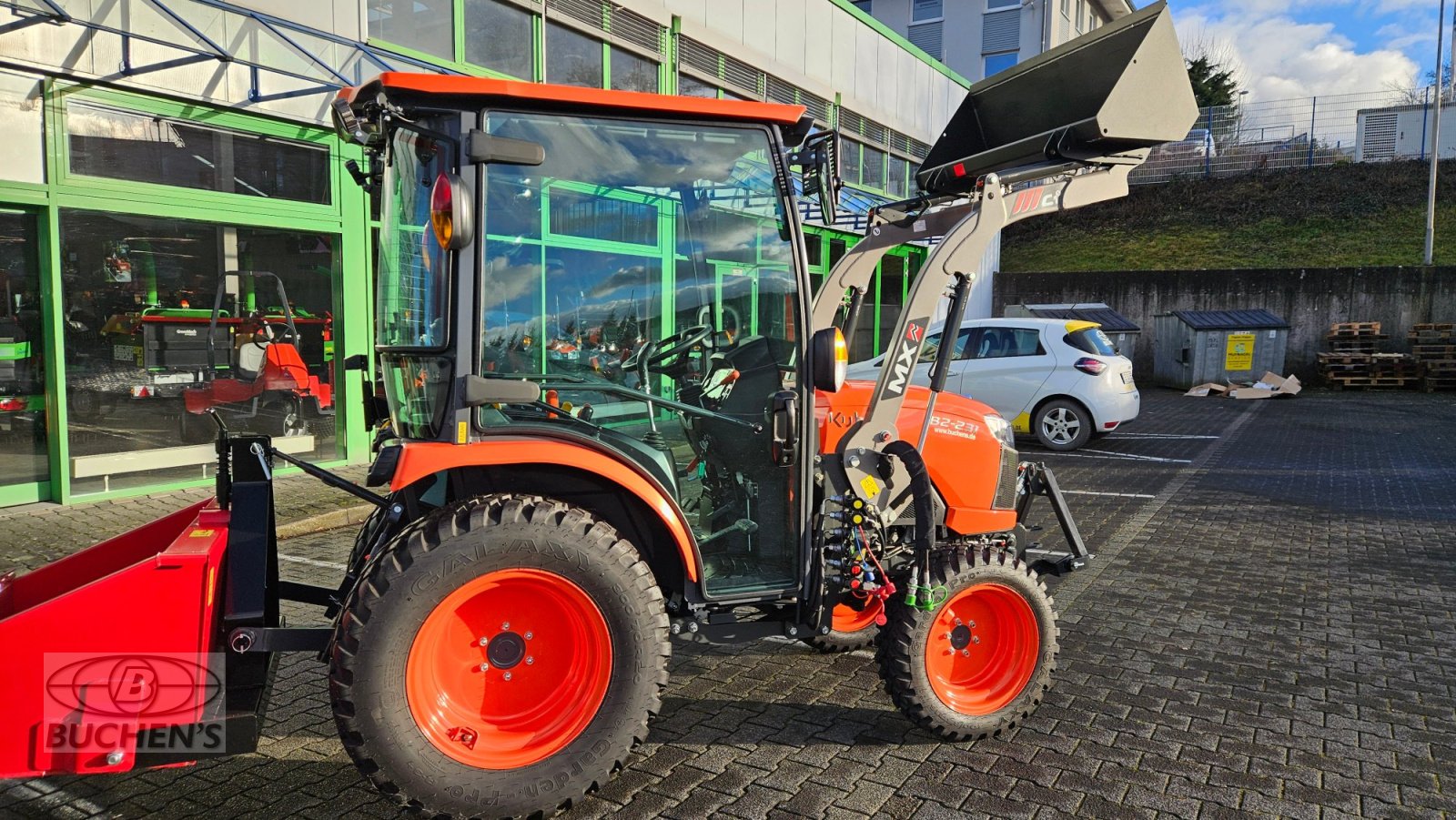 Kommunaltraktor typu Kubota B2-231 CAB, Gebrauchtmaschine v Olpe (Obrázek 9)