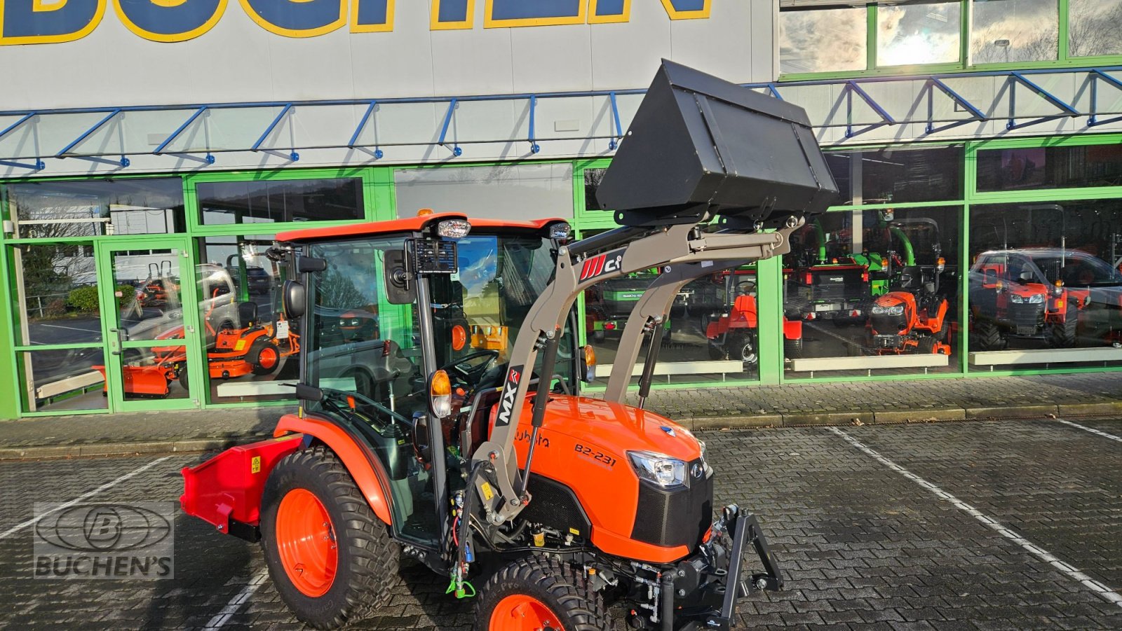 Kommunaltraktor typu Kubota B2-231 CAB, Gebrauchtmaschine v Olpe (Obrázek 12)