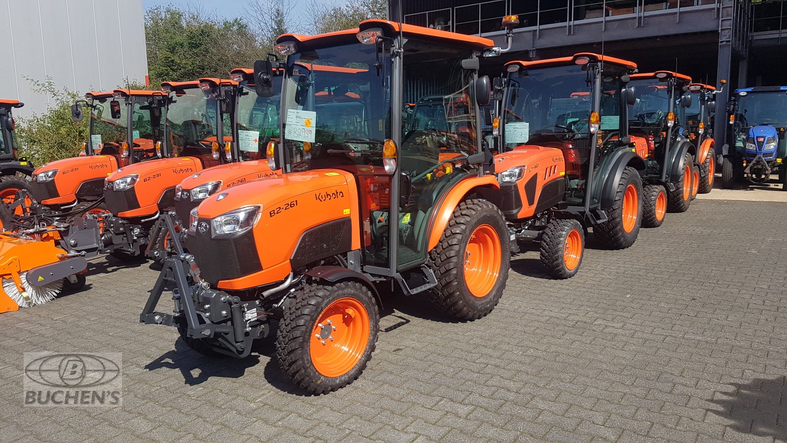 Kommunaltraktor tip Kubota B2-261 H CAB, Neumaschine in Olpe (Poză 3)