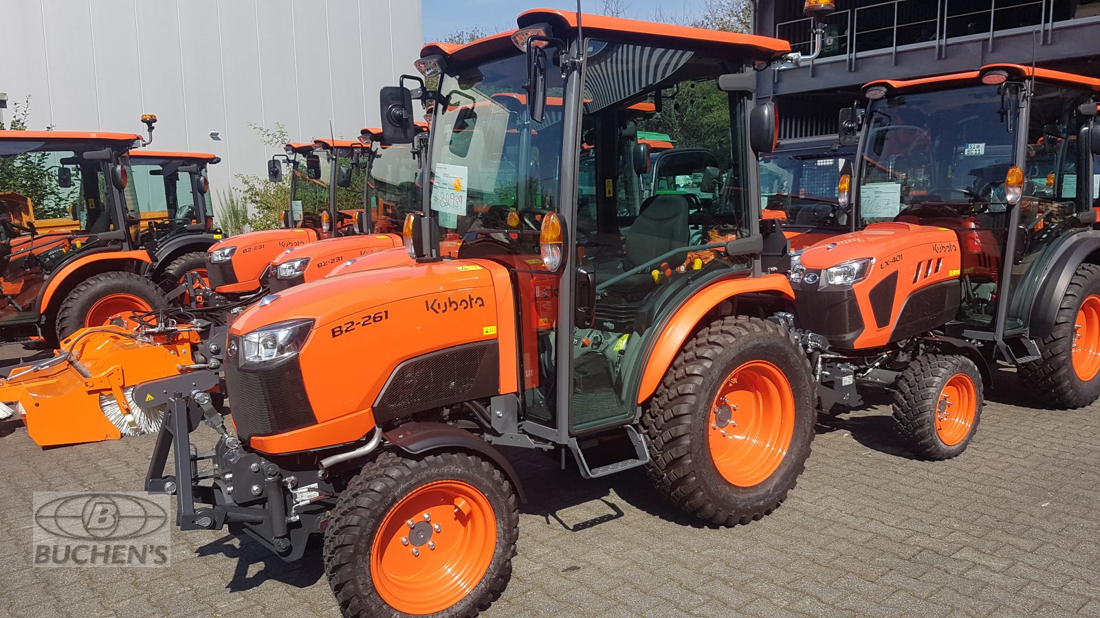 Kommunaltraktor tip Kubota B2-261 H CAB, Neumaschine in Olpe (Poză 5)