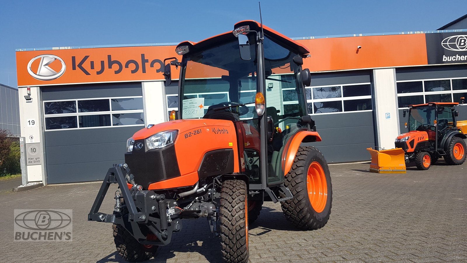 Kommunaltraktor typu Kubota B2-261 H CAB, Neumaschine v Olpe (Obrázek 8)