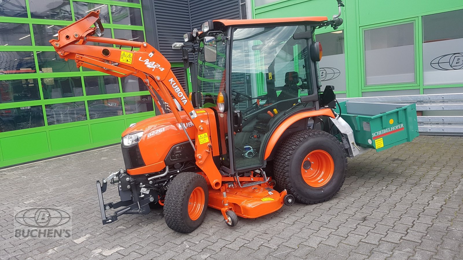 Kommunaltraktor typu Kubota B2-261 H CAB, Neumaschine v Olpe (Obrázek 9)